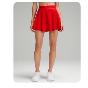 Lululemon Court Rival High-Rise Skirt *Long - Deep Red